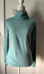 Repeat, lichtblauw/ turkoois koltruitje, kasjmier, Overige kleuren, Ophalen of Verzenden, Zo goed als nieuw, Maat 38/40 (M)