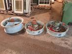 3 stuks circulaire ventilator/afzuiging/boerderij/industrie, Ophalen, Gebruikt, Elektromotor, Minder dan 1400 rpm