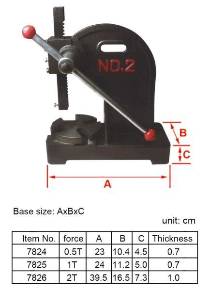 TANDHEUGELPERS 1 TON (PROFI) | Gratis verzending, Auto diversen, Autogereedschap, Nieuw, Ophalen of Verzenden