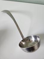 Soeplepel zilver - Jan van den Broek - Parelmoerrand, Antiek en Kunst, Ophalen of Verzenden