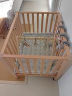 Bopita Box Brent Natural beuken, Kinderen en Baby's, Boxen, Ophalen, Zo goed als nieuw, Rechthoekig, In hoogte verstelbaar