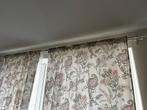 Gordijnen + rails ikea, Huis en Inrichting, Stoffering | Gordijnen en Lamellen, Ophalen, Zo goed als nieuw, 200 cm of meer