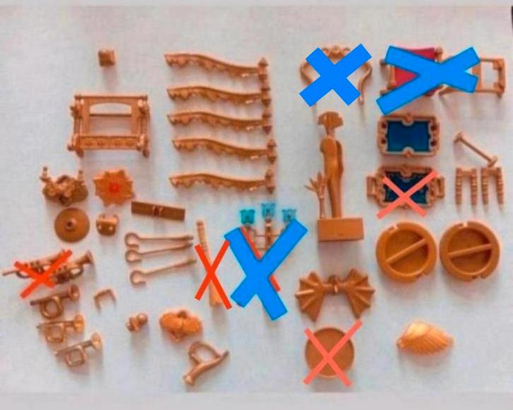 O Playmobil onderdelen goud, Kinderen en Baby's, Speelgoed | Playmobil, Zo goed als nieuw, Ophalen of Verzenden