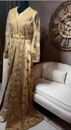 Prachtige Marokkaanse jurk / takchita, Ophalen of Verzenden, Zo goed als nieuw, Blauw, Trouwjurk