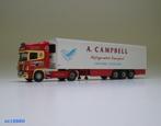 SCANIA Topline + Fridge Trailer - Al Campbell -Corgi 1:50, Ophalen of Verzenden, Nieuw, Bus of Vrachtwagen, Corgi