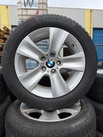 #114 SET BMW 5 SERIE F10 F11 VELGEN+WINTERBANDEN 225/55/17, Gebruikt, Banden en Velgen, 17 inch, Personenwagen