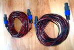 Luidsprekersnoeren 2x7,5 m - 2x2,5mm rood/zwart, Muziek en Instrumenten, Speaker of Versterker, Ophalen of Verzenden, Zo goed als nieuw