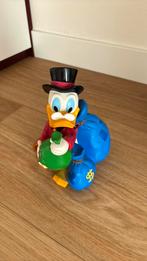 Dagobert Duck met geldzakken spaarpot, Verzamelen, Disney, Ophalen of Verzenden, Donald Duck, Zo goed als nieuw, Beeldje of Figuurtje
