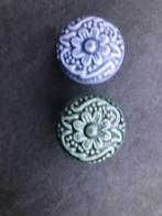 Oosterse vintage keramische deurknop handvat old look knop, Verburgt Vintage, Nieuw, Ophalen of Verzenden, https://verburgtvintage.nl/#contact