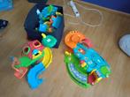 VTECH GARAGE EN ANDERE BANEN SPULLEN DOOS VOL SPULLEN, Kinderen en Baby's, Speelgoed | Vtech, Ophalen, Zo goed als nieuw, 6 maanden tot 2 jaar