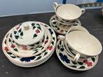 Boerenbont 418 Ontbijt Servies Compleet , Societe Ceramique, Ophalen of Verzenden