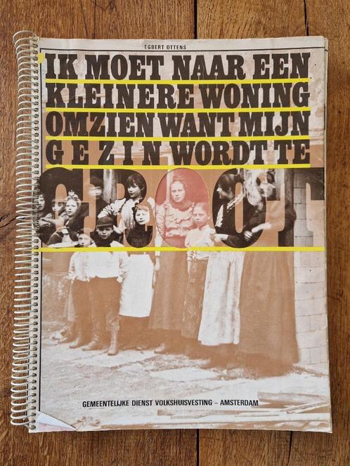 Egbert Ottens, 125 jaar Sociale Woningbouw in Amsterdam., Boeken, Geschiedenis | Stad en Regio, Gelezen, 20e eeuw of later, Ophalen of Verzenden