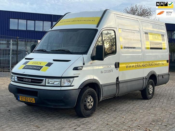 Iveco Daily 29 L 12V 330 H2, Auto's, Bestelauto's, Bedrijf, Te koop, ABS, Lederen bekleding, Schuifdeur, Startonderbreker, Traction-control