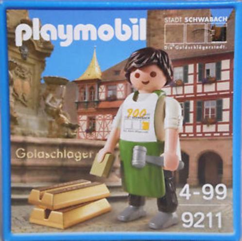 9211 der Goldschläger / de goudbewerker, Kinderen en Baby's, Speelgoed | Playmobil, Nieuw, Complete set, Ophalen of Verzenden