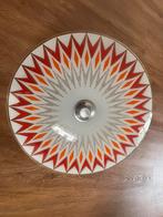 Grote vintage schaallamp / plafondlamp jaren 60, Ophalen of Verzenden, Gebruikt, Glas, Vintage deens design