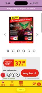 Walibi Fright nights kruidvat code, Tickets en Kaartjes, Eén persoon