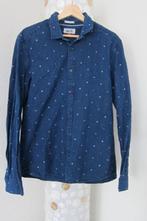 Hilfiger denim blouse overhemd blauw nieuwstaat l, Blauw, Tommy Hilfiger, Zo goed als nieuw, Merkfreak