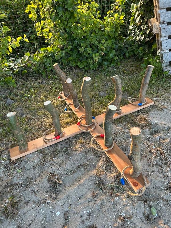 Oud Hollandse Houten Spellen XXL huur v.a € 3,75, Hobby en Vrije tijd, Feestartikelen | Verhuur, Zo goed als nieuw, Overige, Ophalen