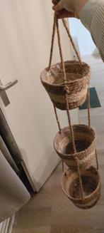 3x onder elkaar planten mandjes, Tuin en Terras, Ophalen, Kunststof, Minder dan 30 cm, Rond