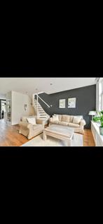 3 zitsbank en fauteuil EKTORP, 250 tot 300 cm, Gebruikt, Driepersoons, 75 tot 100 cm