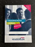 Ondernemend gedrag niveau 3-4, Ophalen of Verzenden, Zo goed als nieuw, Overige niveaus