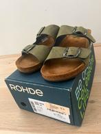 Rohde dames slippers mt 41 nieuw, Slippers, Ophalen of Verzenden, Groen, Rohde