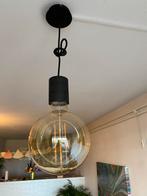 Calex XXL LED lampen (2 stuks) + Calex hangfitting, Ophalen of Verzenden, Zo goed als nieuw, Glas, Minder dan 50 cm