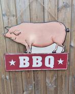 Mooi BBQ Bord met Varken.                      70 bij 53 cm., Ophalen of Verzenden, Nieuw, Reclamebord