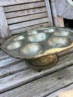oud blik met poffertjes vormen, Antiek en Kunst, Curiosa en Brocante, Ophalen of Verzenden