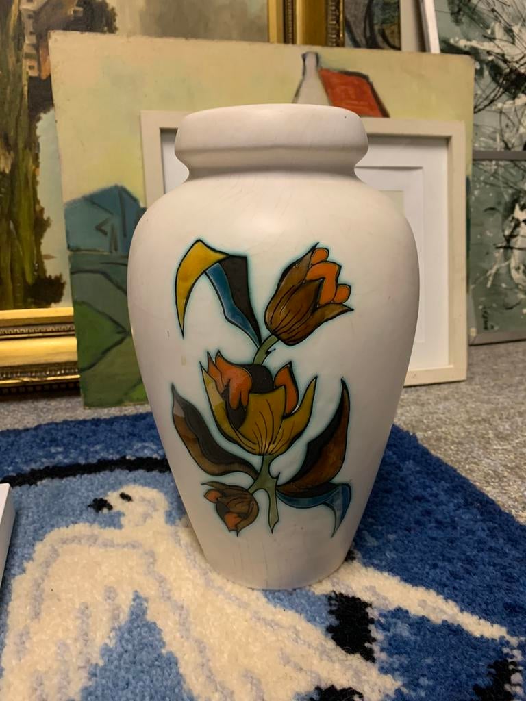 Flora keramiek Gouda Holland Rimini, Ophalen of Verzenden