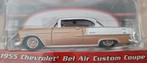 Chevrolet Bel Air Custom Coupe 1955, Hobby en Vrije tijd, Modelauto's | Overige schalen, Nieuw, Barrett Jackson, Ophalen of Verzenden