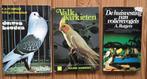 boekjes over duiven valkparkieten en voilerevogels, Boeken, Dieren en Huisdieren, Gelezen, Vogels, Ophalen