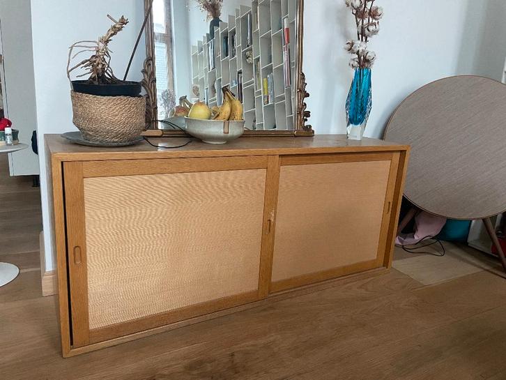 Borge Mogensen Sideboard, Huis en Inrichting, Kasten | Dressoirs, Zo goed als nieuw, 25 tot 50 cm, Met deur(en), Met plank(en)
