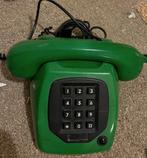 Groene PTT T65 Vintage Telefoon, Telecommunicatie, Vaste telefoons | Niet Draadloos, Ophalen of Verzenden, Gebruikt