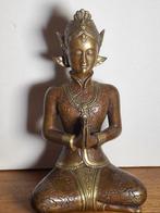 Bronzen boeddha beeld., Antiek en Kunst, Ophalen of Verzenden