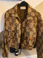 Gucci Jas - Iconisch Design, Maat 38/40 (M), Bruin, Ophalen of Verzenden, Zo goed als nieuw
