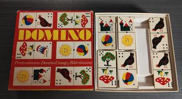vintage Prenten domino, Papita beschikbaar voor biedingen