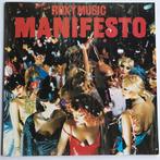 Roxy Music - LP Manifesto, Cd's en Dvd's, Vinyl | Pop, 1960 tot 1980, Ophalen of Verzenden, Zo goed als nieuw, 12 inch