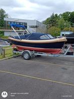 sloep Enkhuizen 500 blauw, Watersport en Boten, Sloepen, Ophalen, Tot 10 pk, Binnenboordmotor, Diesel