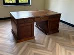 Antiek bureau leder ingelegd, Antiek en Kunst, Ophalen