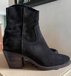 Zwarte suede Shabbies laarsjes mt 40, Zwart, Lage of Enkellaarzen, Ophalen of Verzenden, Zo goed als nieuw