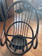 Rotan draaistoel, Ophalen, Gebruikt, Bruin, Riet of Rotan