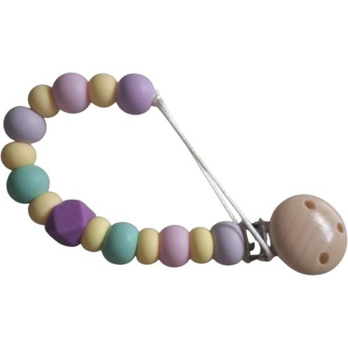 Speenkoord pastelkleuren, Kinderen en Baby's, Babyvoeding en Toebehoren, Nieuw, Overige typen, Verzenden