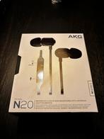 AKG N20U Premium In-Ear Oortjes Zwart, Telecommunicatie, Mobiele telefoons | Oordopjes, Ophalen of Verzenden, Nieuw, In gehoorgang (in-ear)