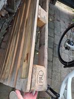 Restpartij stenen en houten palen, Tuin en Terras, Tegels en Klinkers, Ophalen of Verzenden, Gebruikt, Beton, Klinkers