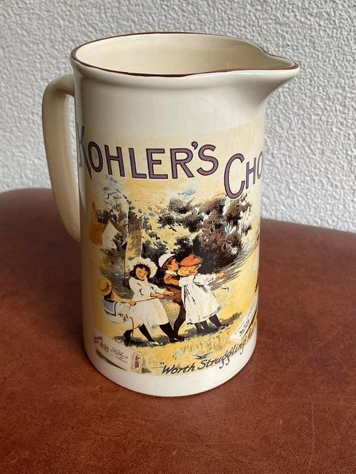 Handgemaakte kan Kohler’s Chocolates, Amberglade, Engeland, Antiek en Kunst, Antiek | Keramiek en Aardewerk, Ophalen of Verzenden
