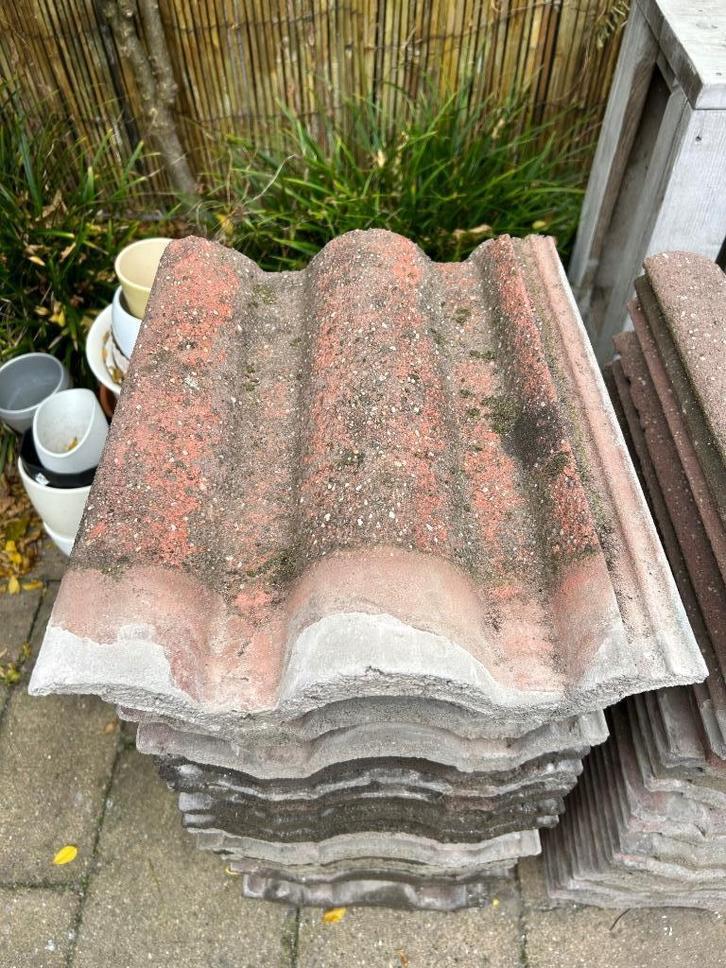 Rbb dakpannen te koop, Doe-het-zelf en Verbouw, Dakpannen en Dakbedekking, Gebruikt, Dakpannen, Steen of Klei, Overige kleuren