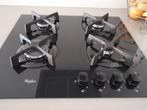 Whirlpool kookplaat gas GOR 6414/NB PAGTS2, Witgoed en Apparatuur, Kookplaten, Gebruikt, Inbouw, Gas, 4 kookzones