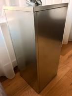 Chrome vintage design Zuil / Pilaar - Bijzettafel, Ophalen, Gebruikt