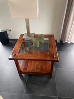 Salontafel vierkant. Desgewenst als set, Huis en Inrichting, Tafels | Salontafels, Ophalen, Gebruikt, 50 tot 100 cm, 50 tot 75 cm